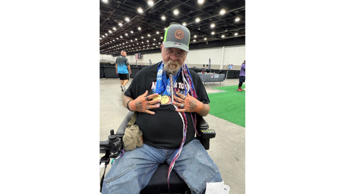 U.S. Army Veteran William "Wheelchair Willie" Hendrickson
