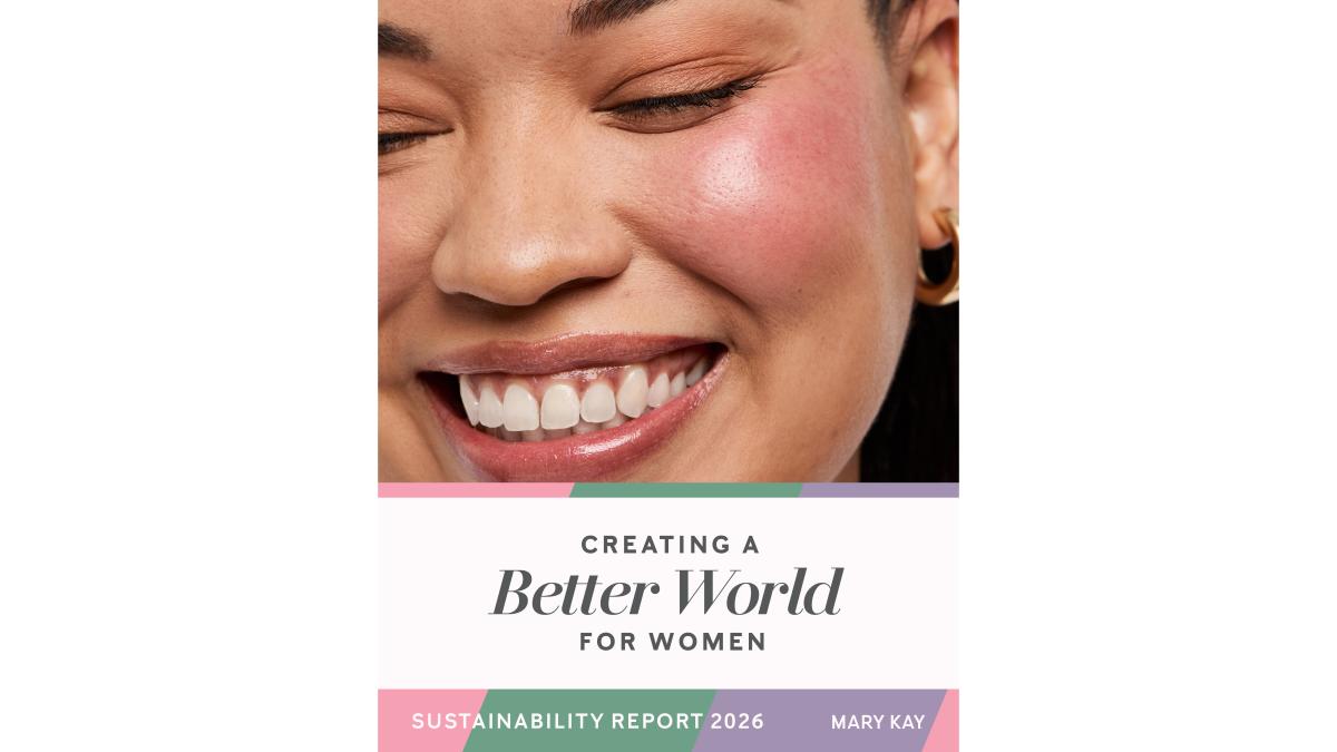 Mary Kay's 2026 Sustainability Report cover