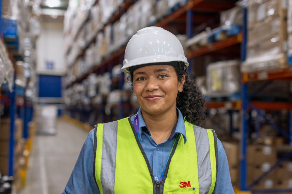 Employee at 3M Clinton facility.