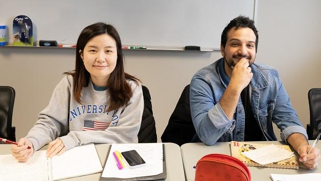 two students