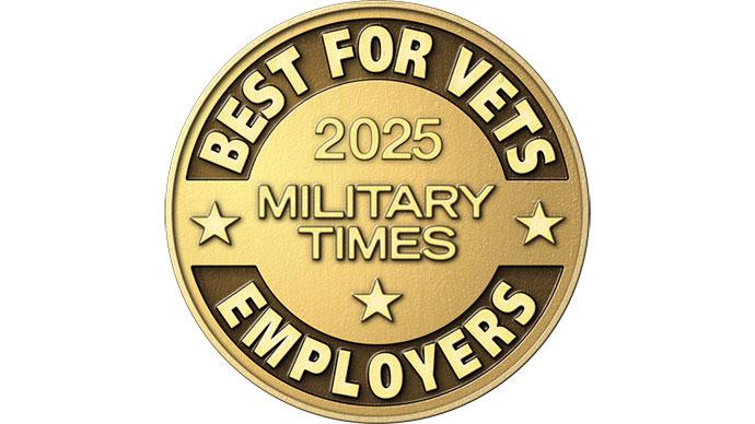 Best for Vets award logo