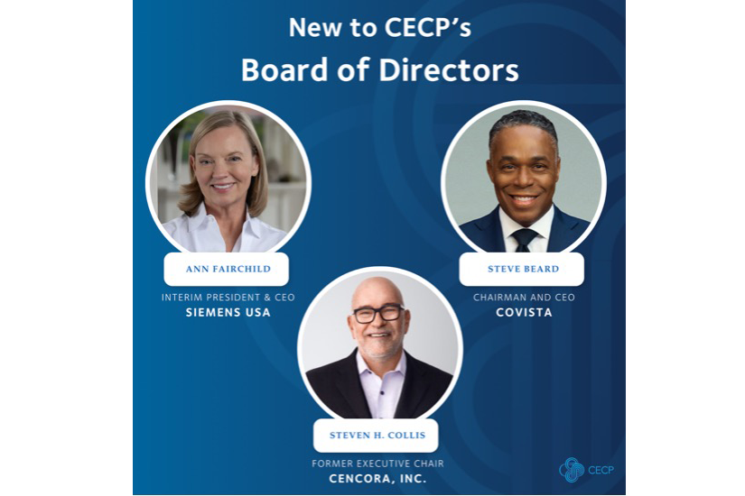 Image of board members Ann Fairchild, Siemens USA, Steven Collie Cencora and Steve Beard Covista
