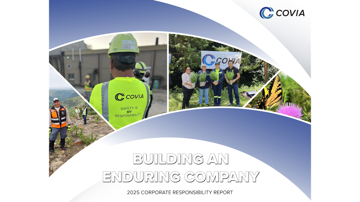 Covia 2025 Corporate Responsibility Report