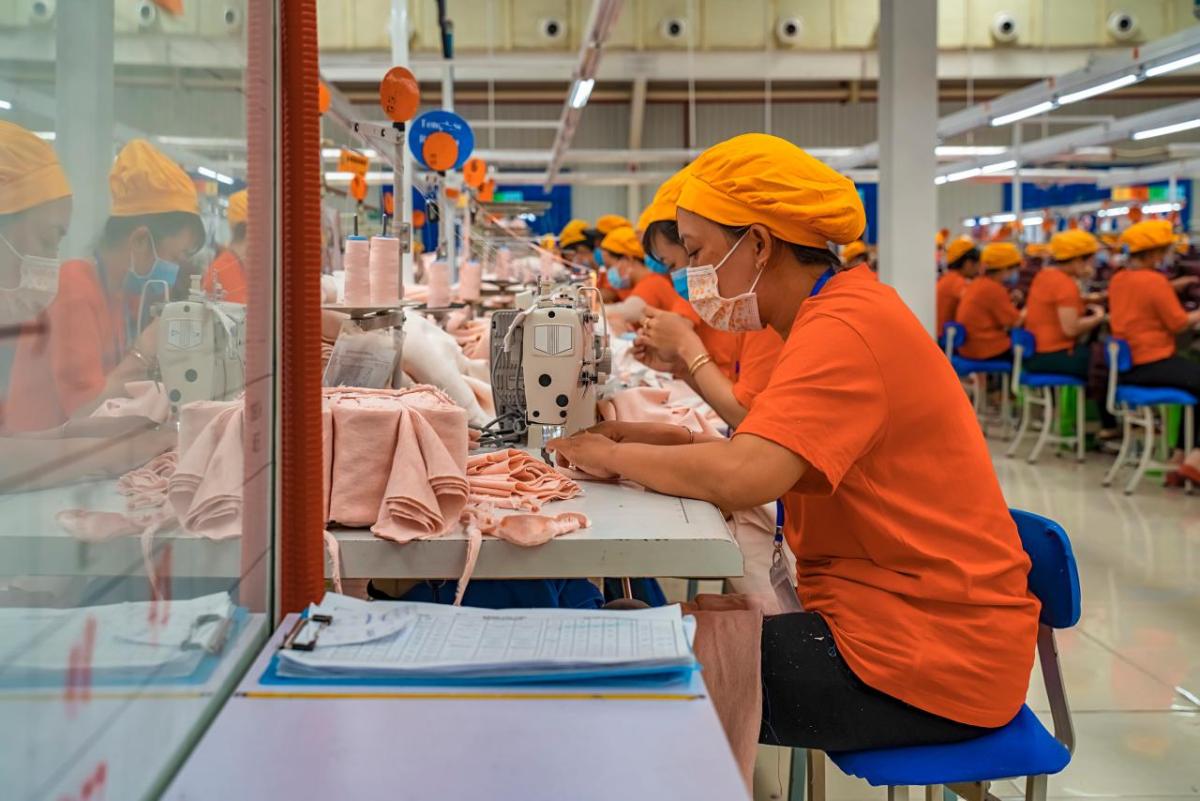 consumer goods factory workers