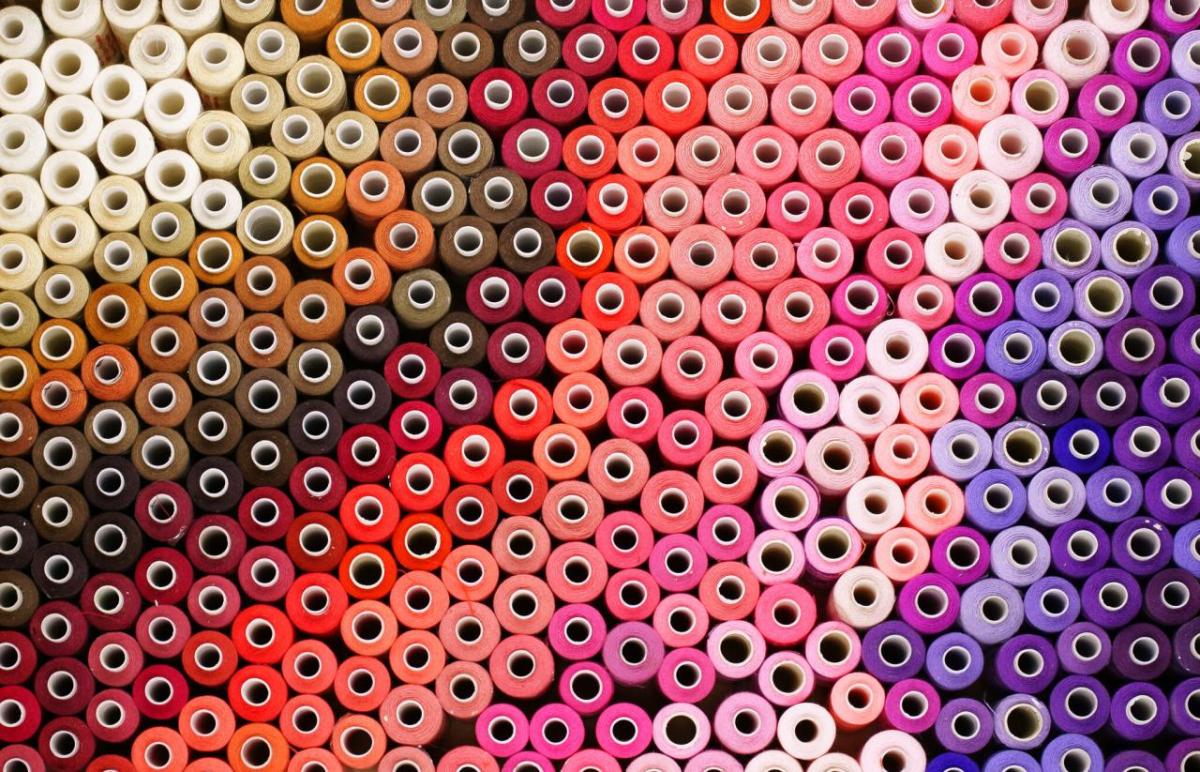Thread on spools