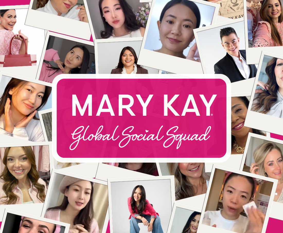 Mary Kay Inc. announces the launch of its Global Social Squad (GSS) Pilot Program, consisting of 73 members with representation across 15 markets. (Photo Courtesy: Mary Kay Inc.)