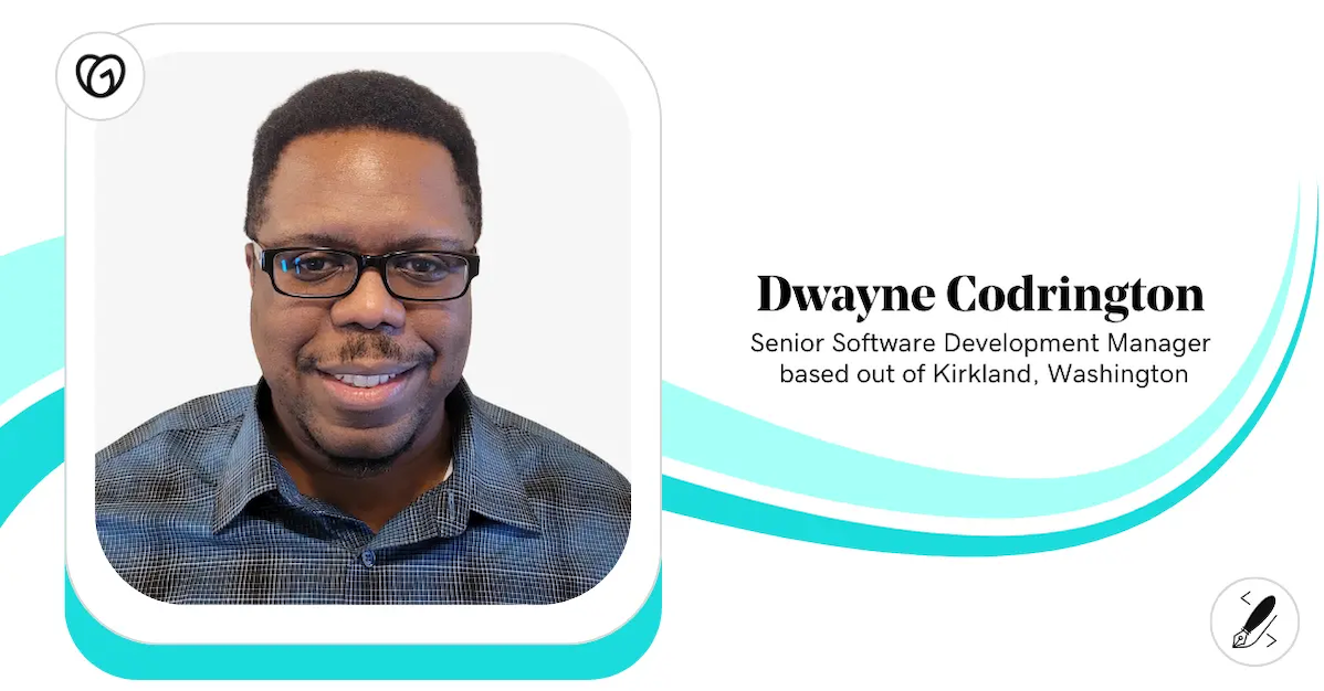 Dwayne Codrington, Senior Software Development Manager, GoDaddy.