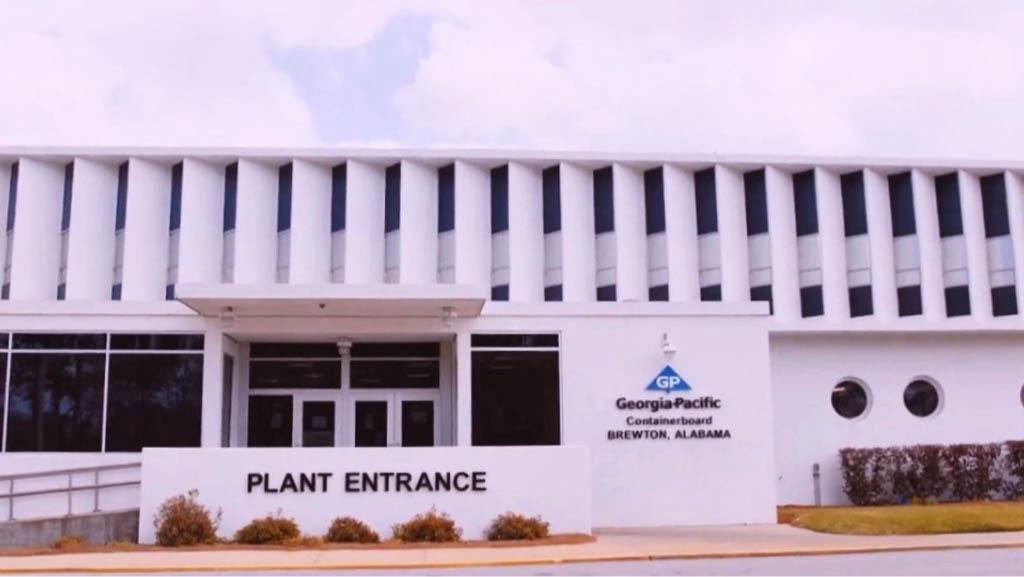 Georgia-Pacific Plant Entrance
