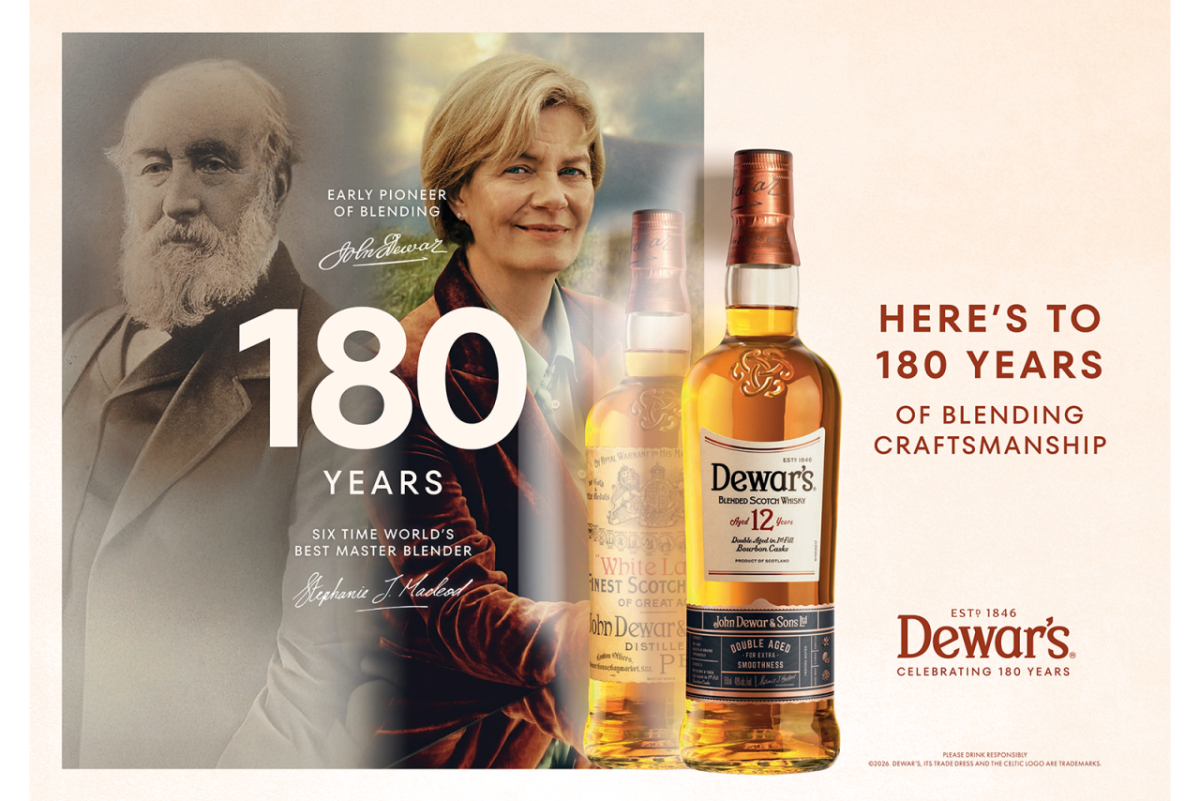 108 years DEWAR'S heritage infographic 