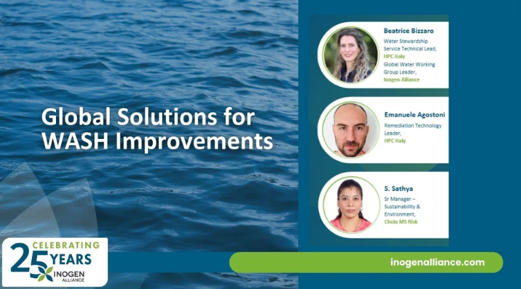 Photo showcasing the webinar title and guest speakers