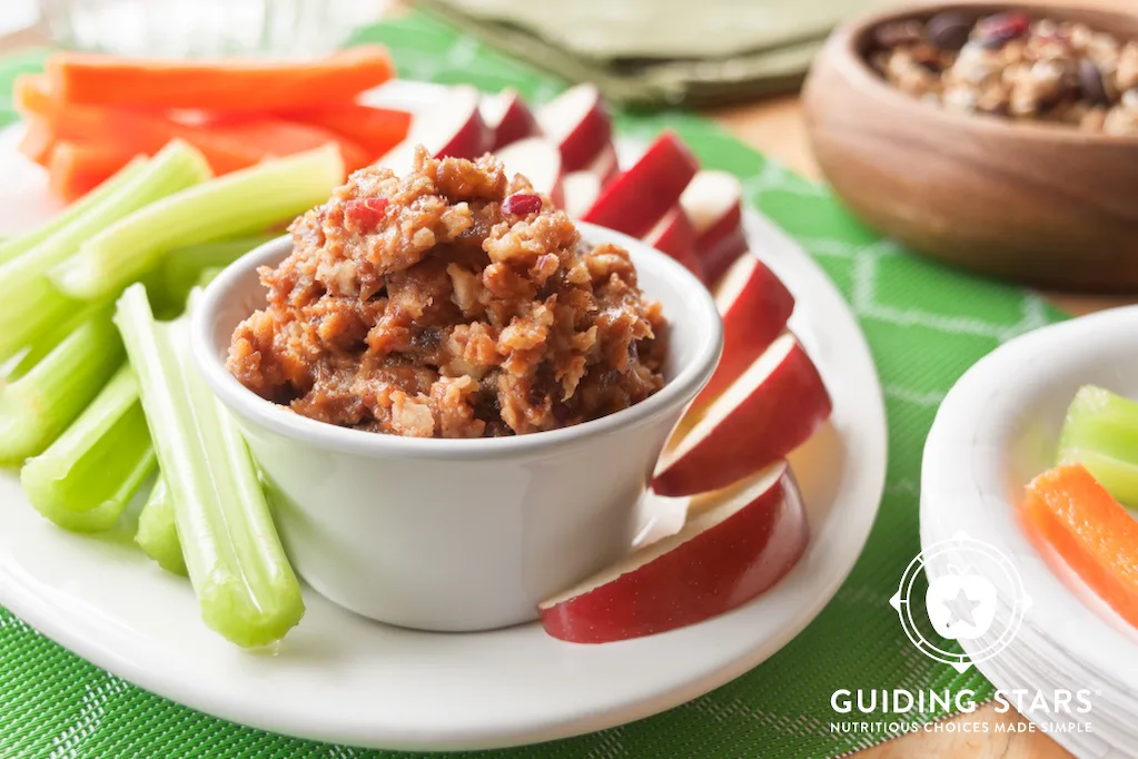 Fruity Peanut Butter Dip – 3 Guiding Stars