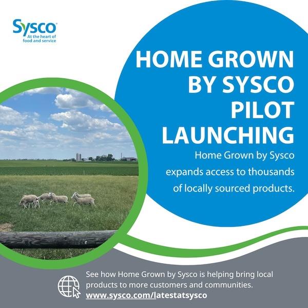 Home Grown by Sysco Pilot launching.