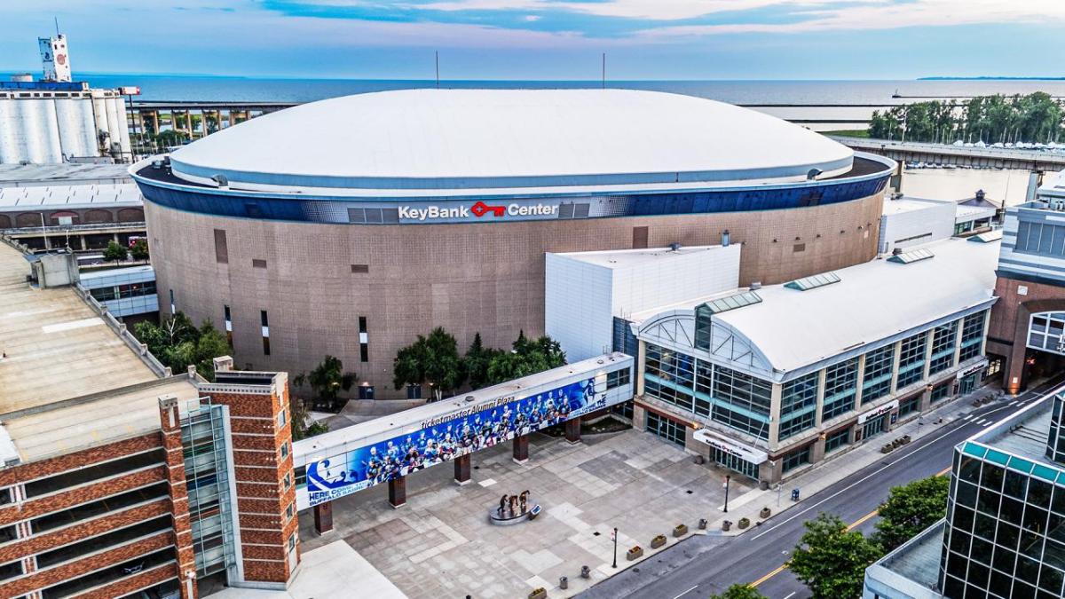 Photo: KeyBank Center in Buffalo, NY.