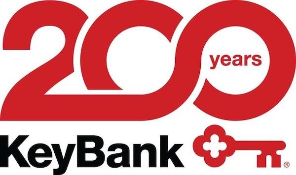 KeyBank 200 Years! Bicentennial Logo.