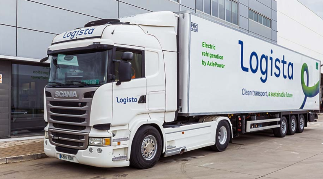 Logista Builds Sustainable Truck Fleet with Thermo King® AxlePower® Self-Charging Trailer System