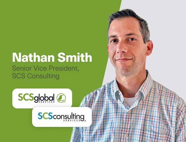 SCS Global Services Names Nathan Smith to Lead SCS Consulting Services