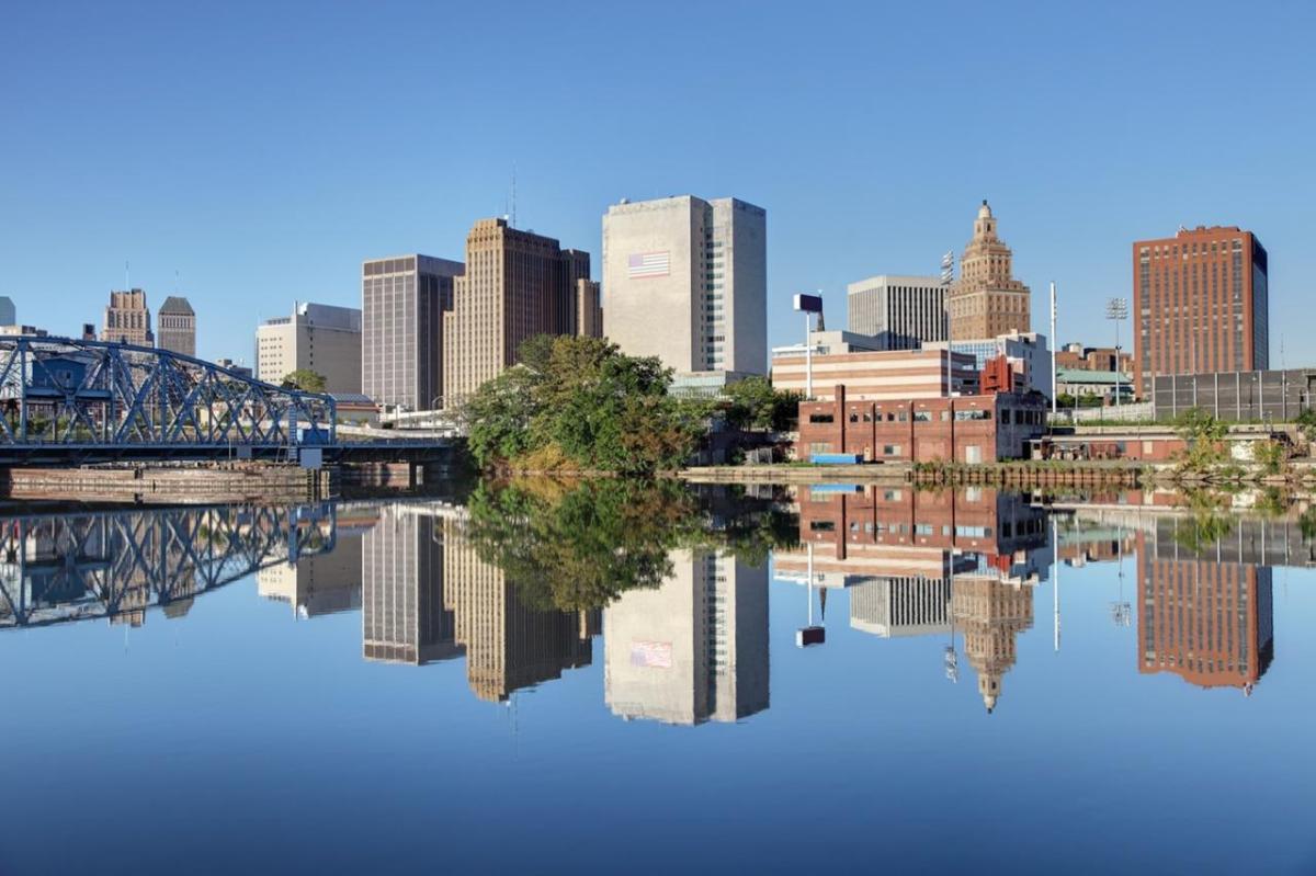 Newark New Jersey skyline