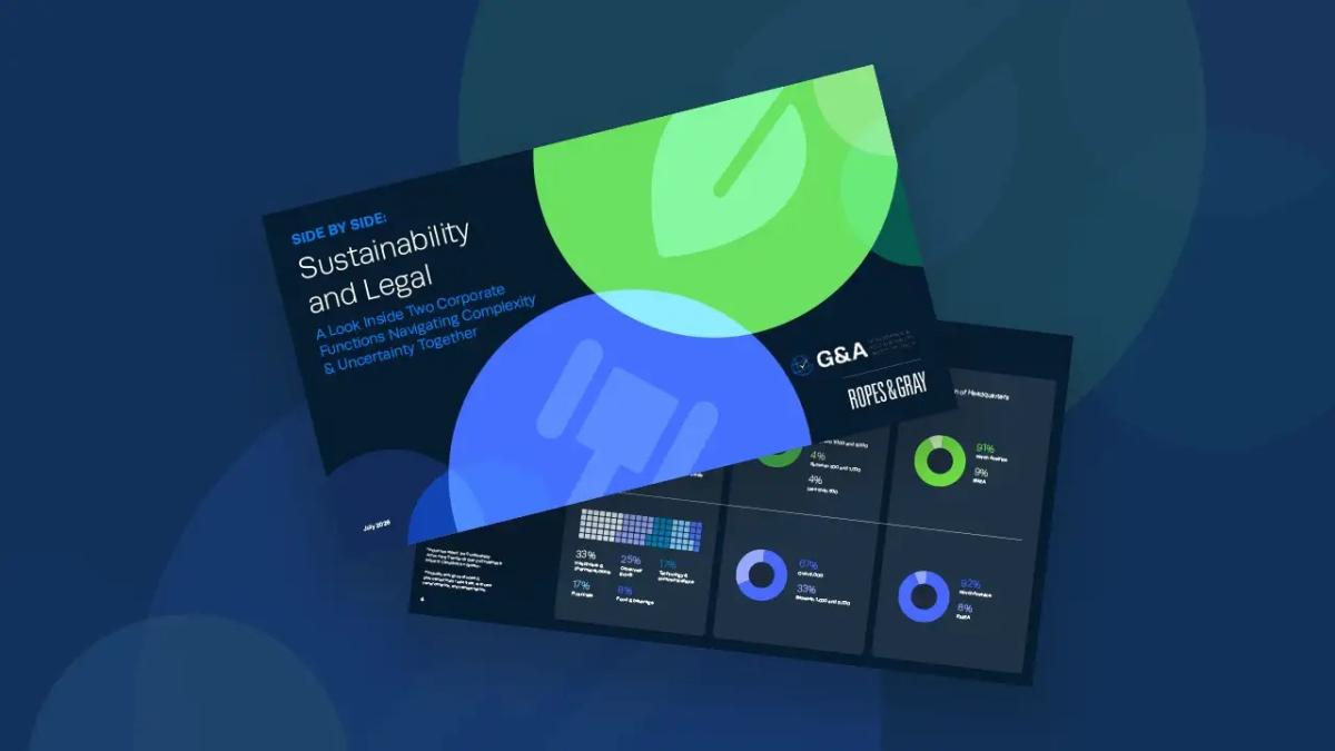 Side by Side: Sustainability and Legal -A Look Inside Two Corporate Functions Navigating Complexity & Uncertainty Together