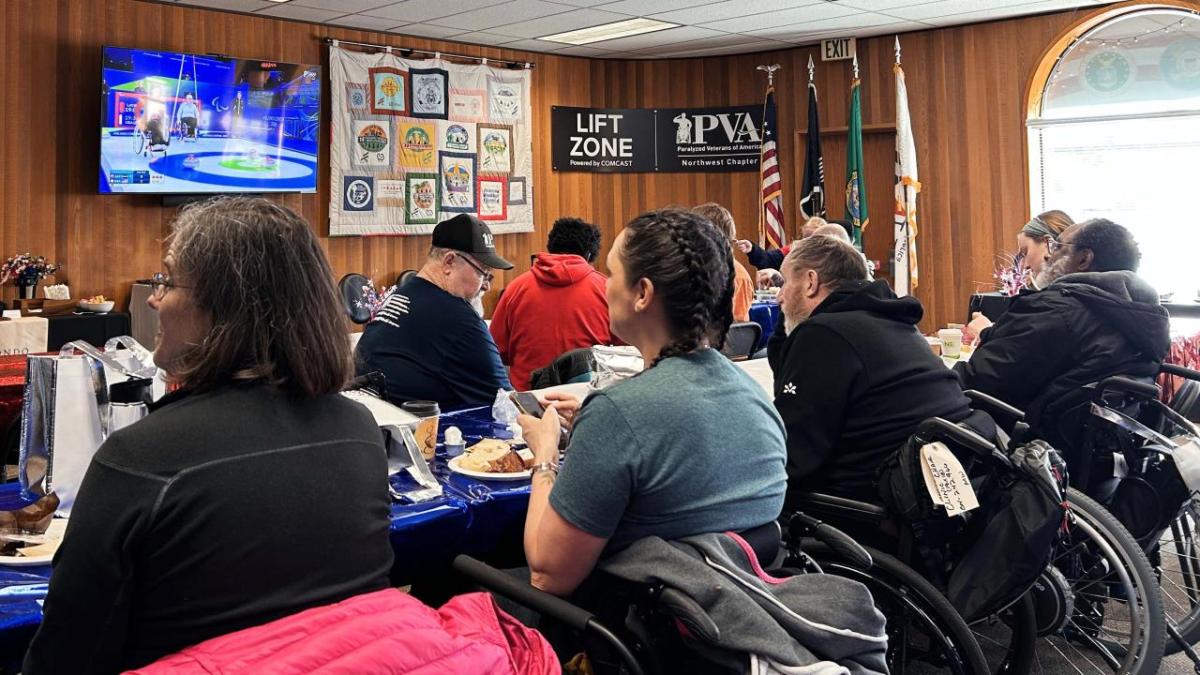 Paralympic Games Watch Party at the Northwest Paralyzed Veterans of America