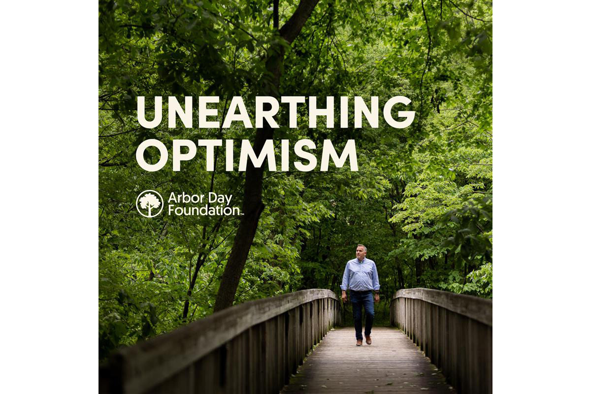 Arbor Day Foundation "Unearthing Optimism" Podcast Cover