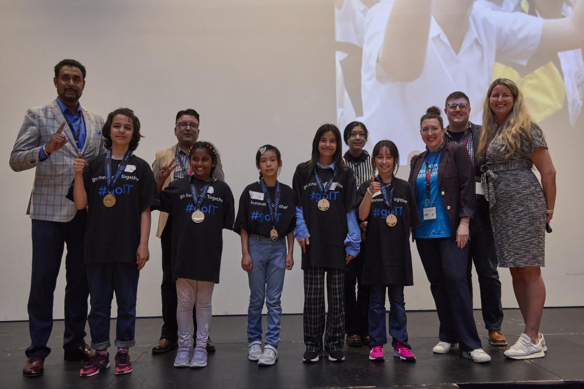 group image of award presentation