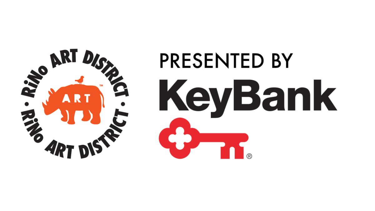 RiNo Art District and KeyBank logos