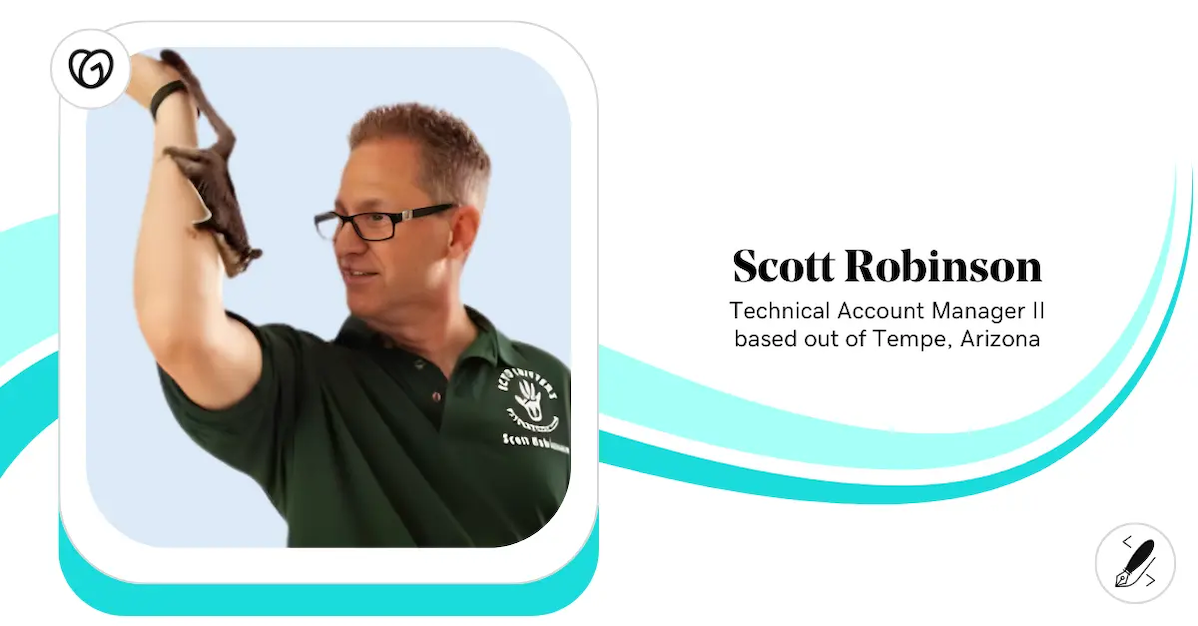 Scott Robinson, Technical Account Manager, GoDaddy.