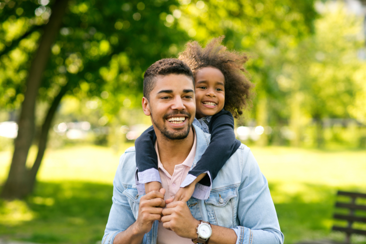 Father with child