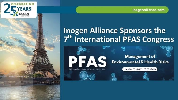 PFAS Congress banner with press release title above and photo of the Eifel Tower on the left