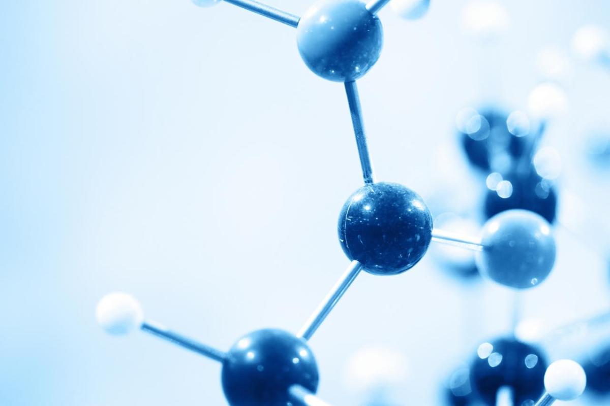 Close up of a chemical compound