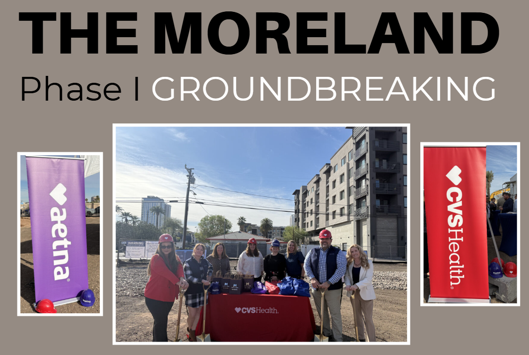 The Moreland Phase 1 Groundbreaking.