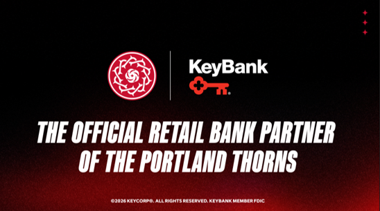 "The official retail bank partner of the Portland Thorns"