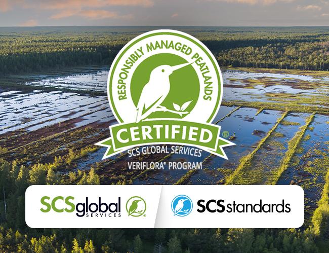 SCS Standards Releases V2.0 of SCS-003 Certification Standard for Veriflora® Responsibly Managed Peatlands