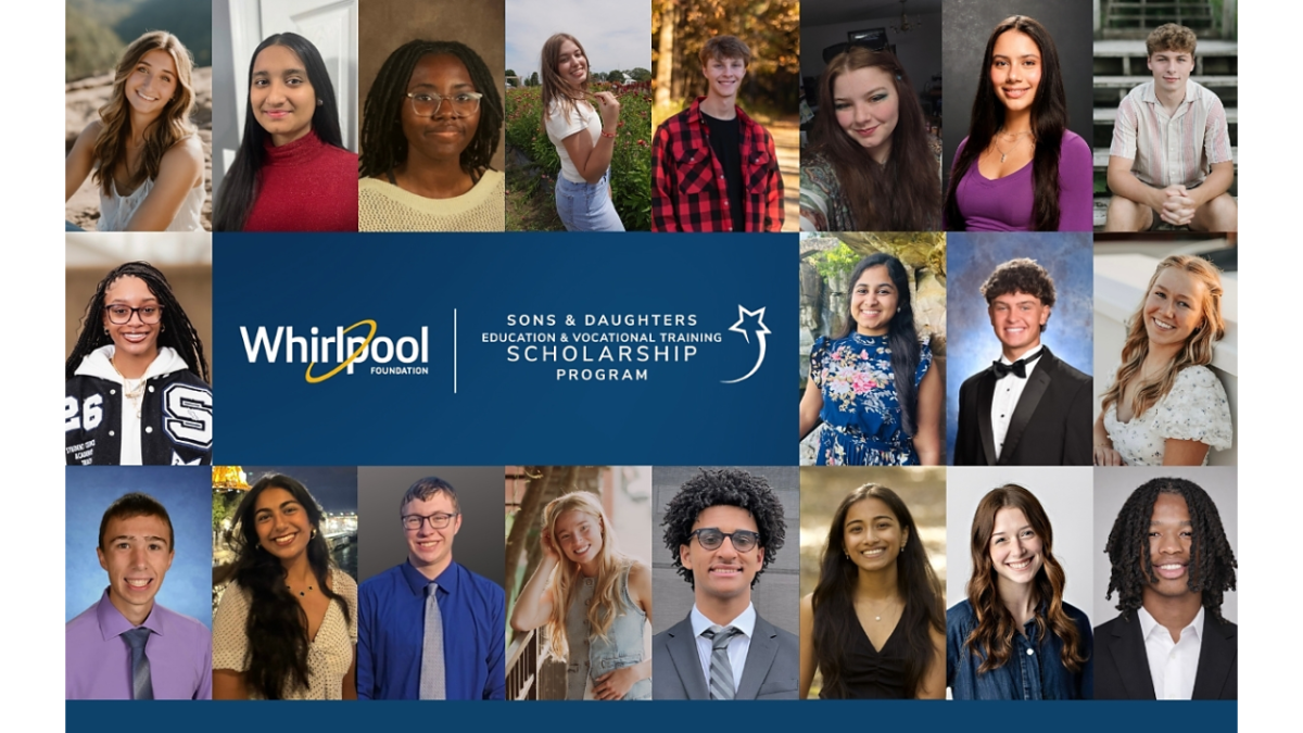 Collage of scholarship recipients