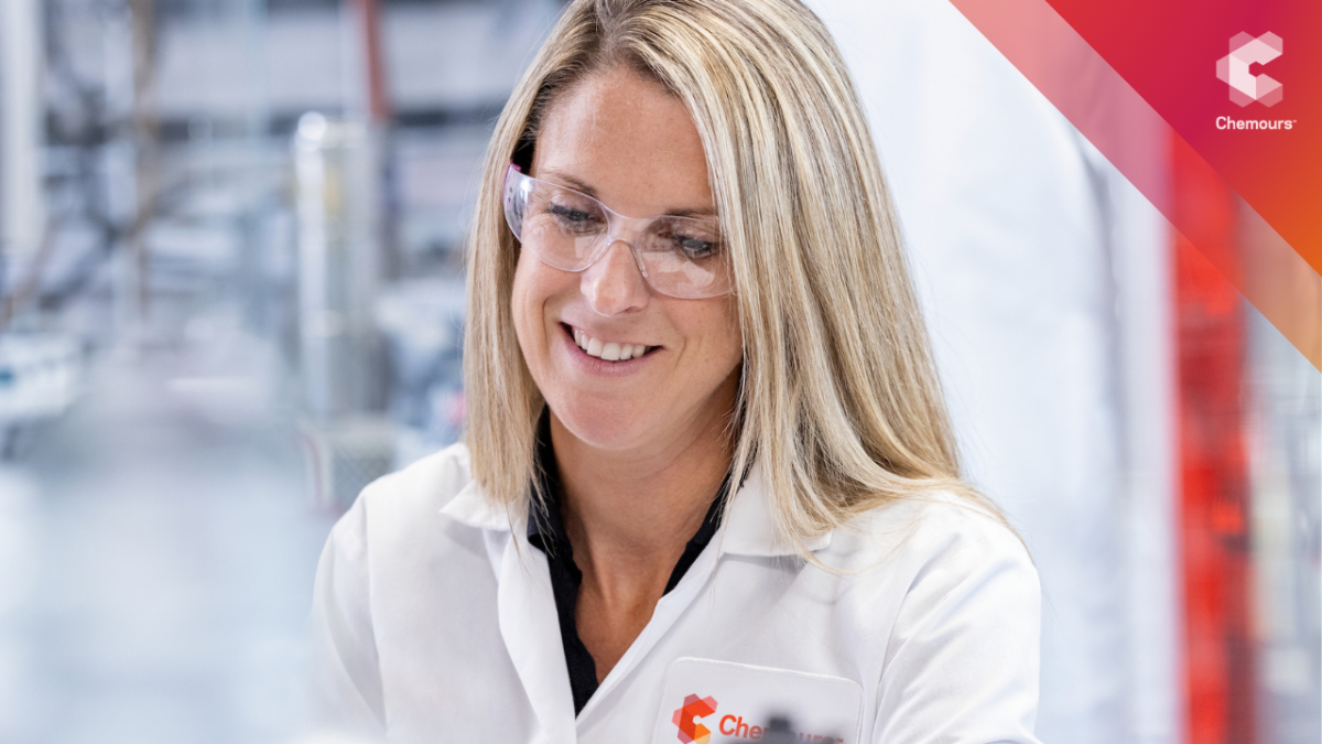 woman in a lab coat
