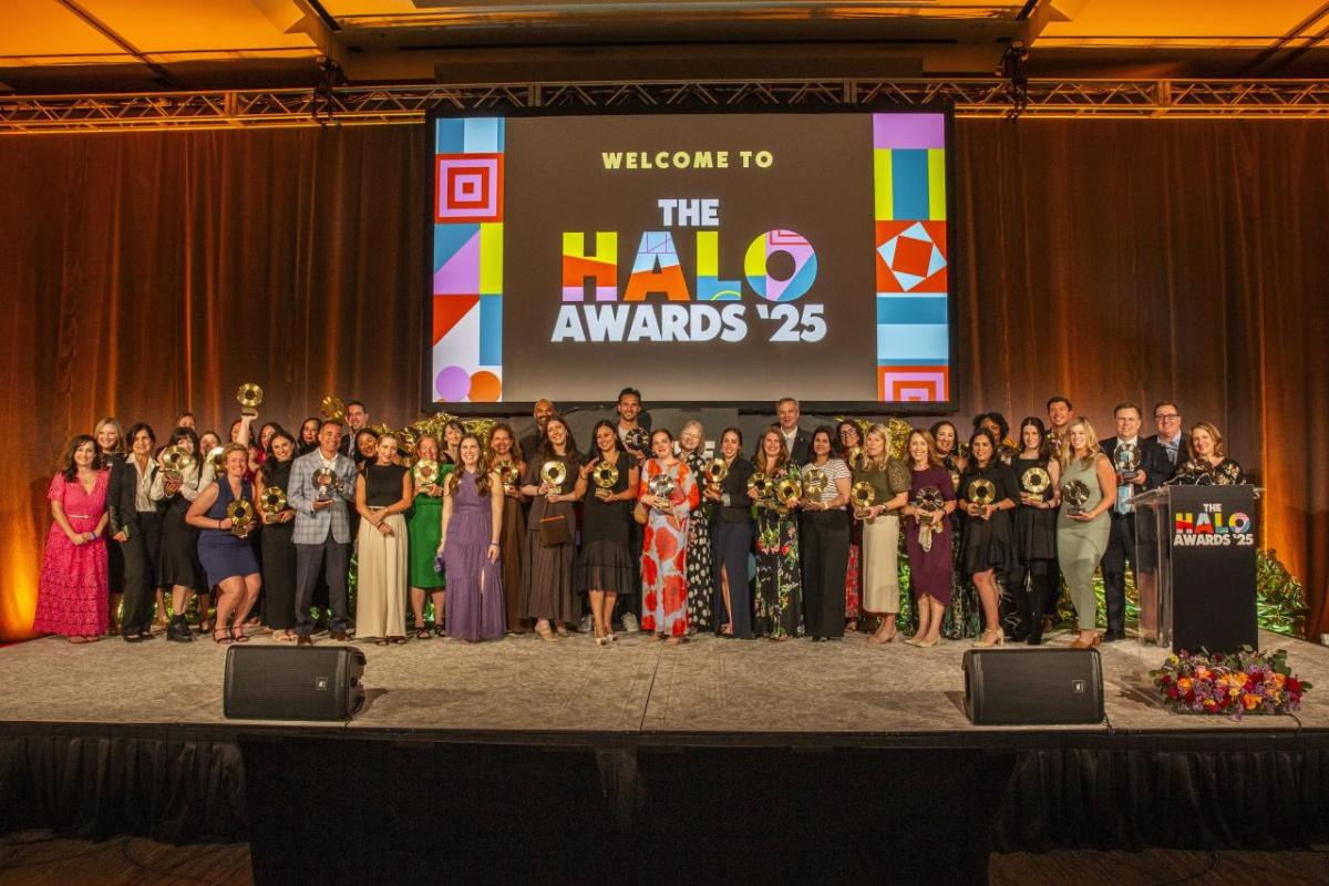 Winners onstage at The 2025 Halo Awards