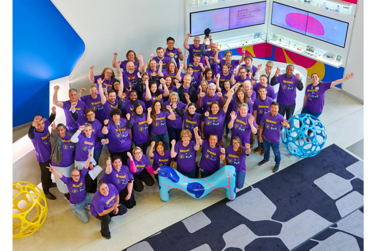 MilliporeSigma employees volunteering through SPARK