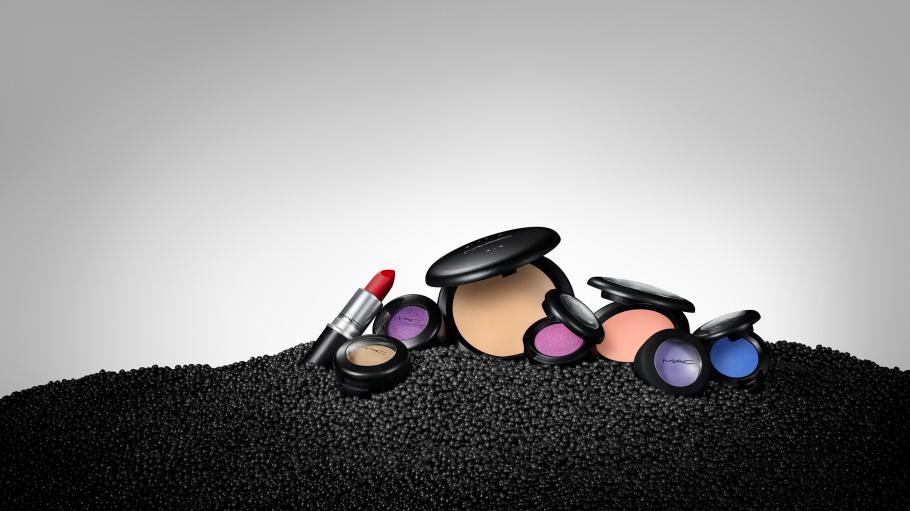 MAC cosmetics containers