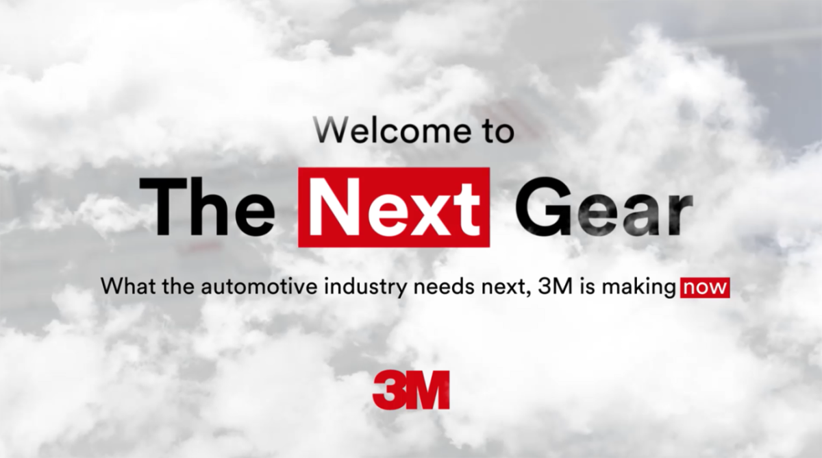 "Welcome to The Next Gear: What the automotive industry needs next, 3M is making now"