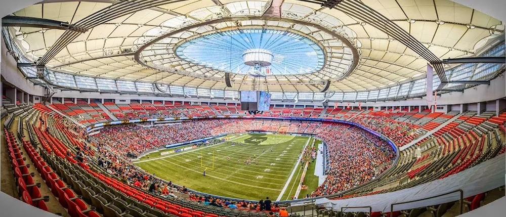 BC Place arena.