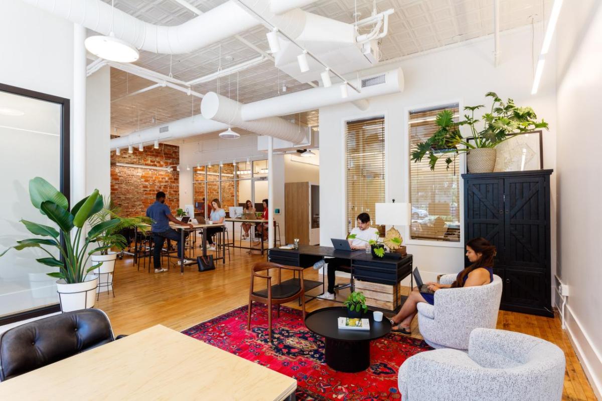 A coworking space