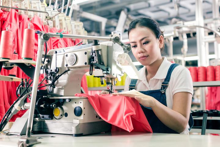 worker in garment factory
