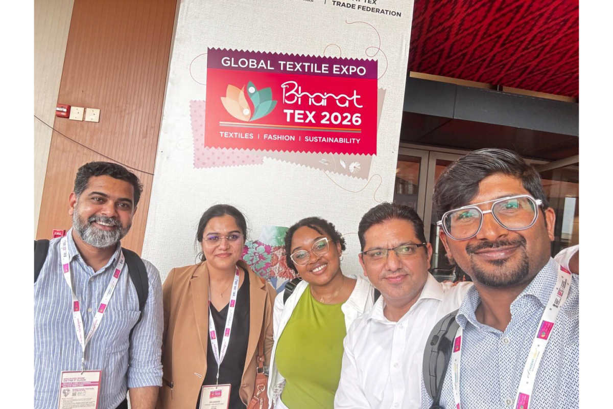 Cascale team at Bharat Tex conference