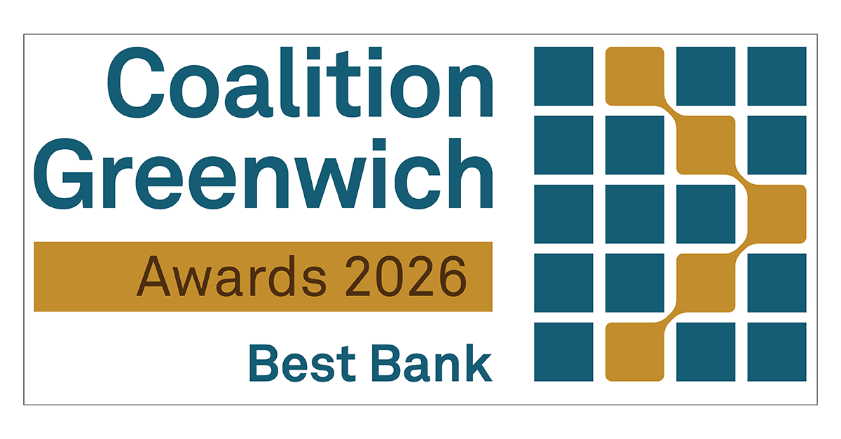 Coalition Greenwich Awards 2026 - Best Bank