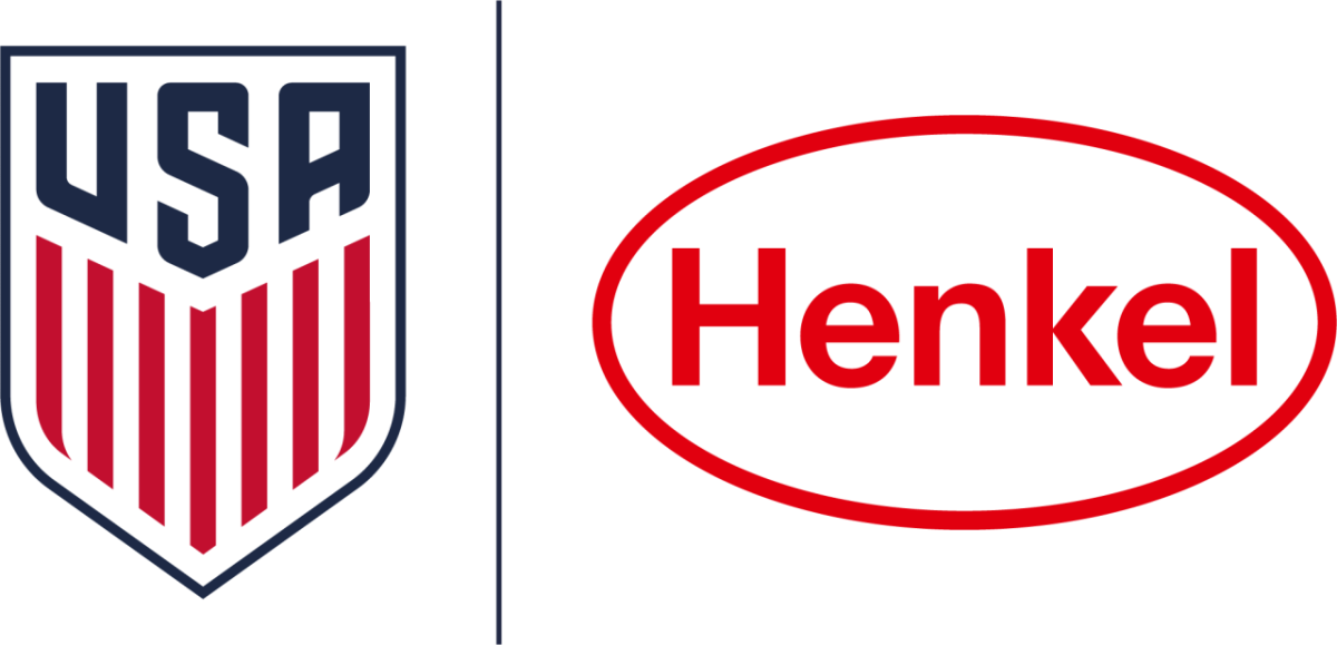 U.S. Soccer and Henkel logos