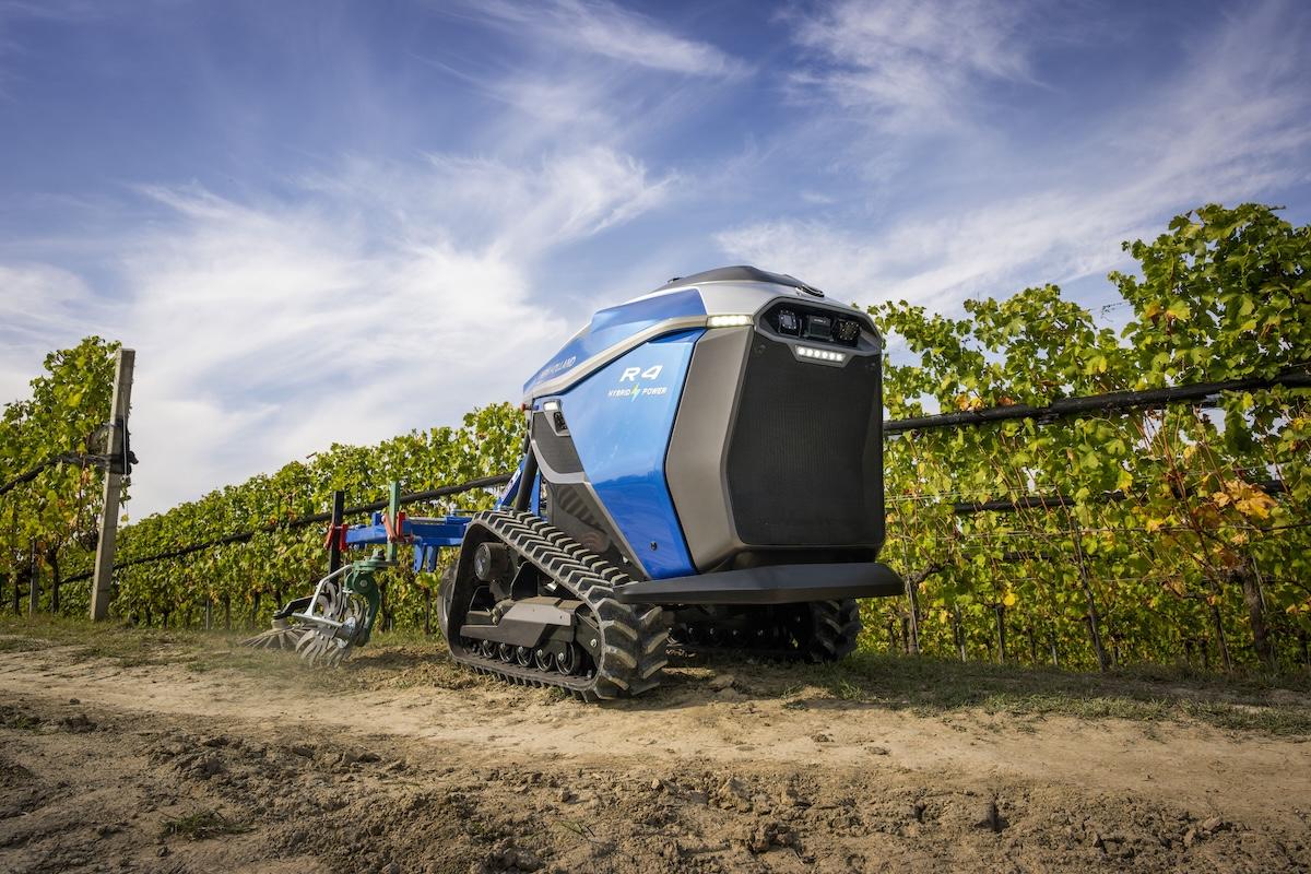 tractor in field