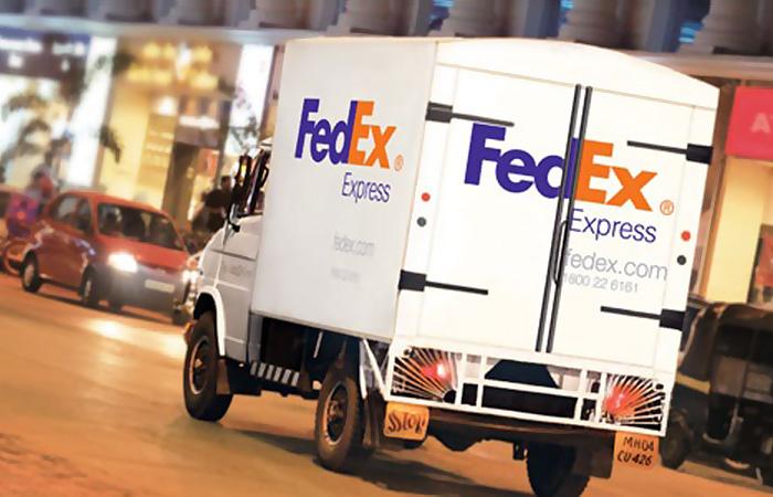Photo of a FedEx Express truck