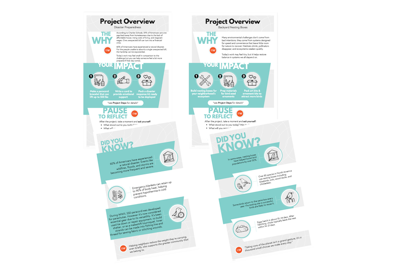 Give To Get Purpose Pack Project Overview