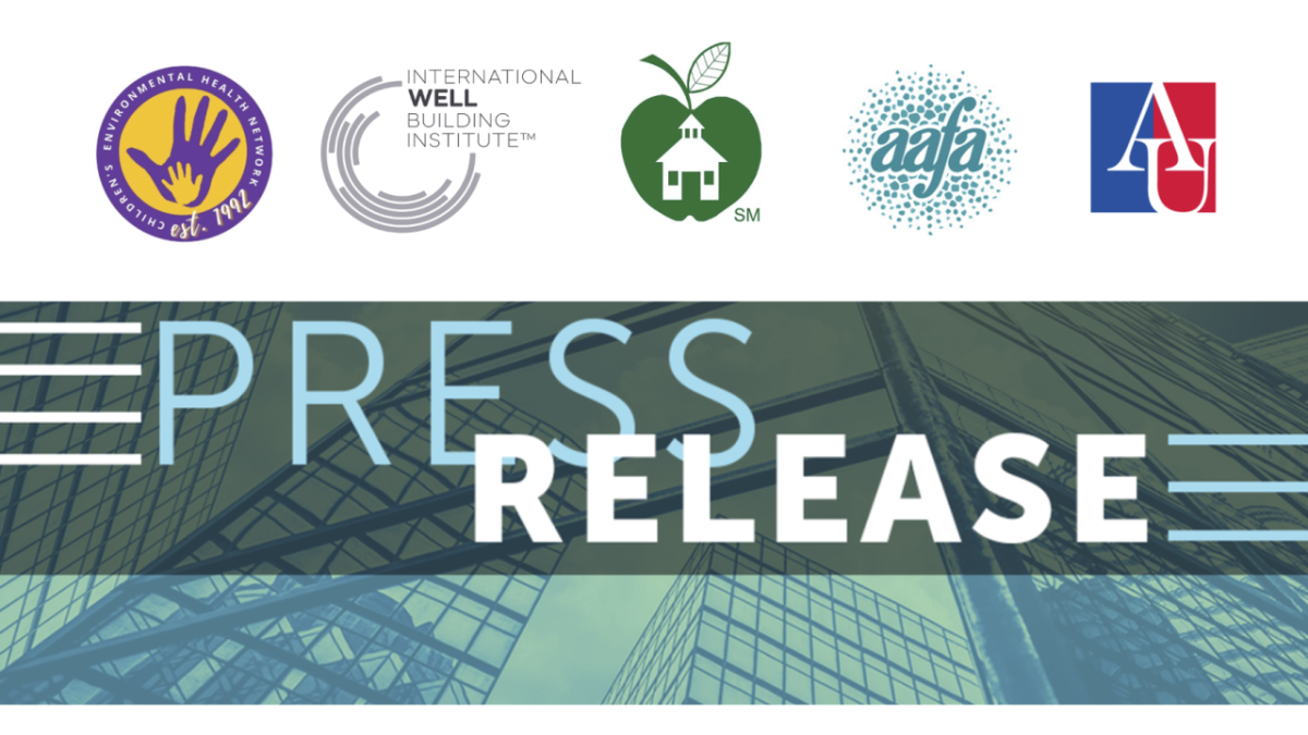 "Press Release" with logos
