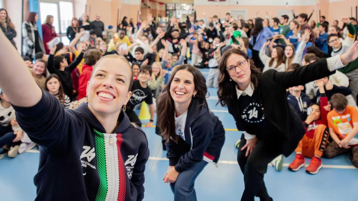 group of people smiling